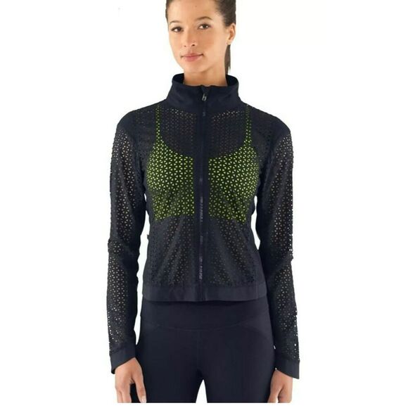 Under Armour UA See Me Through jacket - deep charcoal - M - Picture 1 of 9